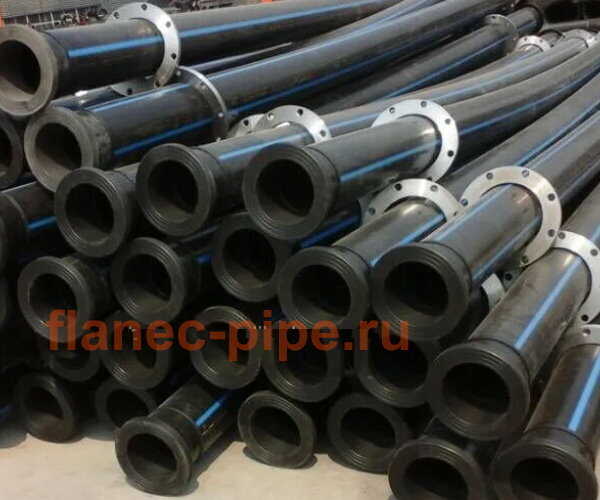 Труба ПЭ 100 63 мм с фланцами в Перми